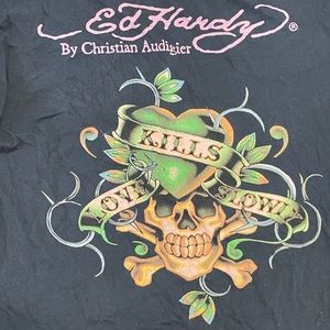 Vintage Ed Hardy long sleeve tshirt